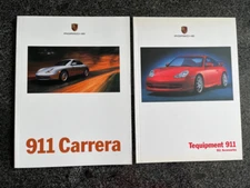 PORSCHE 911 CARRERA 996 PRESTIGE BROCHURE 2nd PRINT TEQUIPMENT USA EDITION 1999