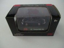 Malibu International Porsche 356B 1959 Blue Die Cast 1:87 HO Scale Case NIB
