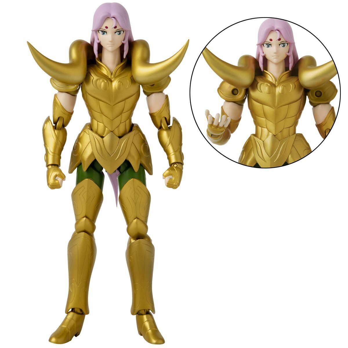  ANIME HEROES - Saint Seiya: Knights of The Zodiac - Aries Mu  Action Figure : Everything Else