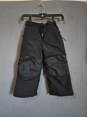 Amazon Essentials Boys Youth Size 4T Black Snowboarding Ski Pants Snow  Pants