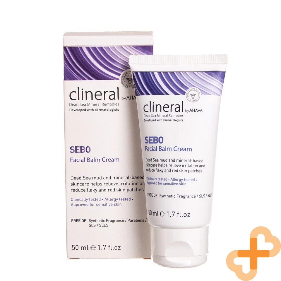 Clineral By Ahava Sebo Reduce Flaky Red Skin Patches Irritation Facial Balm 50ml - image 3 of 4