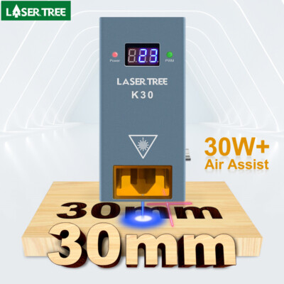 LASER TREE 30W Laserkopf TTL Blaulicht für Laser DIY Schneiden