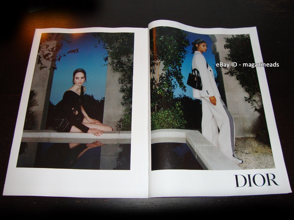 DIOR 4-Page Magazine PRINT AD Spring 2025 ALI DANSKY Lilli