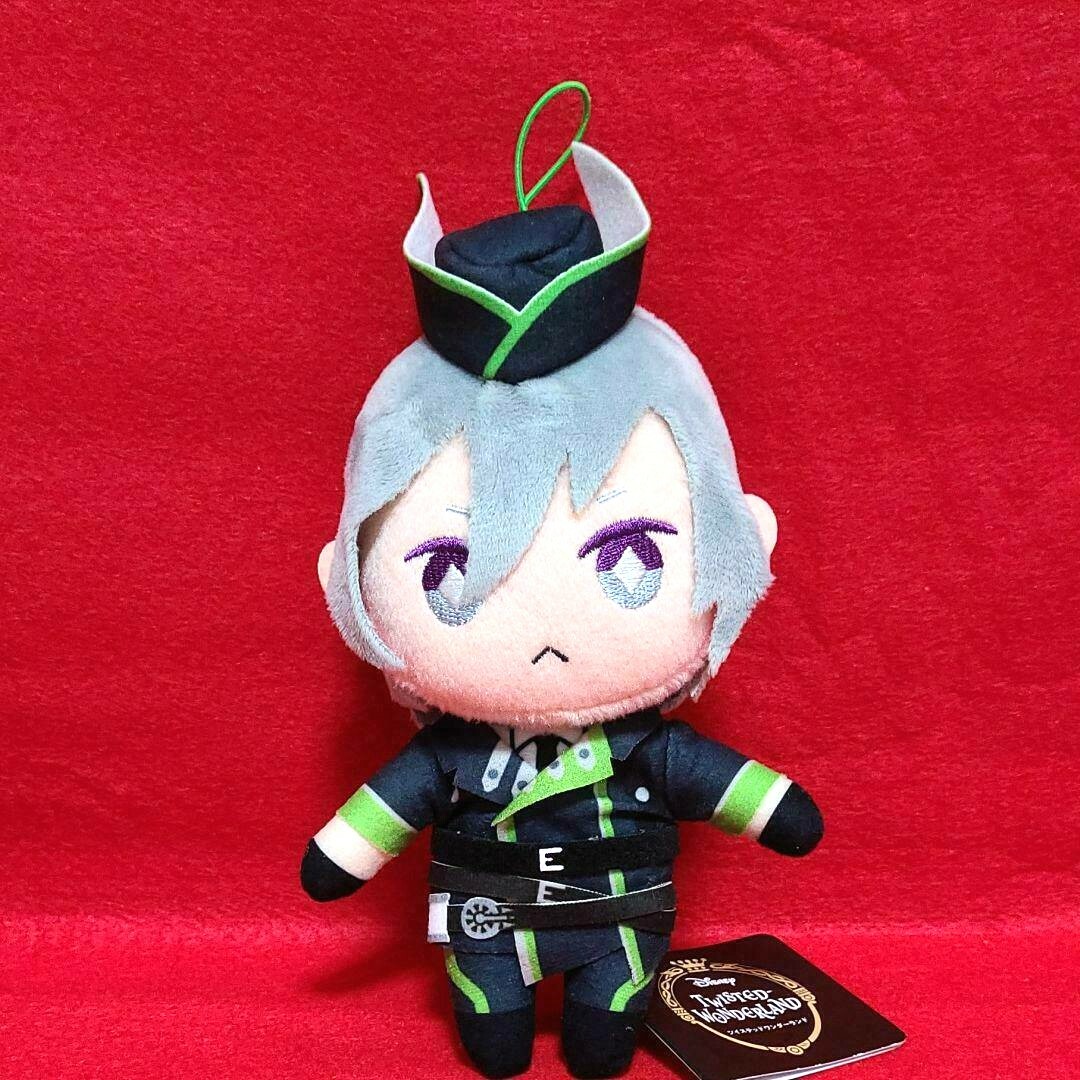 Twisted Wonderland NHC-142 ぬいぐるみ RARE Disney Twisted Wonderland Silver Plush Doll from JAPAN