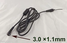 10x 3.0 x 1.1mm Right Angle DC Power Charge Cable f ASUS Samsung Ultrabook 1.2m