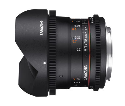 Samyang 12mm T3.1 Full Frame Fisheye Lens (Canon EF) | eBay