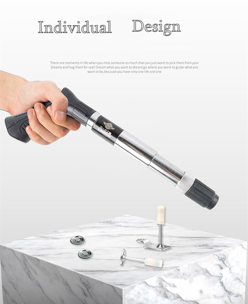 Manual Nails Gun Rivet Tool and rivets Concrete Steel Wall Anchor