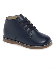 Footmates Todd Toddler Boots Size 5.5M Navy Blue