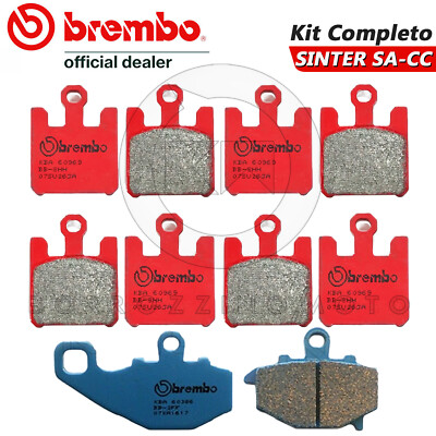 Pastiglie Freno Brembo Anteriori E Posteriori Per Kawasaki Z750 2004-2006 - Sinterizzate, Stradali