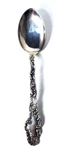 Antique Sterling Silver Wm B Durgin Co. WATTEAU Teaspoon