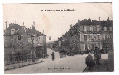 11295- Auxerre- Route de Saint-Florentin 1915