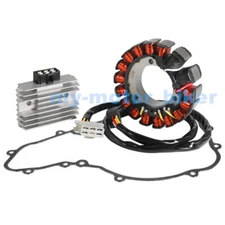 Stator Coil+Regulator Rectifier+Gasket For Kawasaki KL650 KLR650 1987 1988-2007