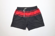 Vintage 90s Streetwear Mens Large Faded Color Block Lined Shorts Swim Trunks