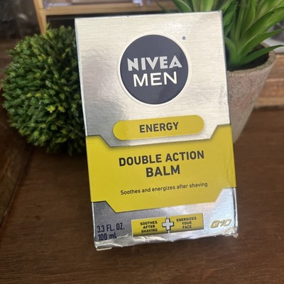 NIVEA Men Q10 Energy Double Action Balm After Shave 3.3 oz NEW