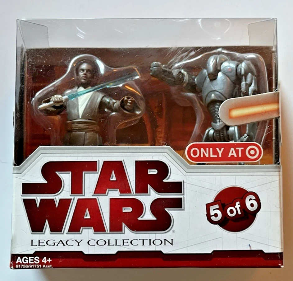 Star Wars Legacy Collection Geonosis Arena Lot of 3 ROTH-DEL MASONA / MACE WINDU - Image 3 of 4