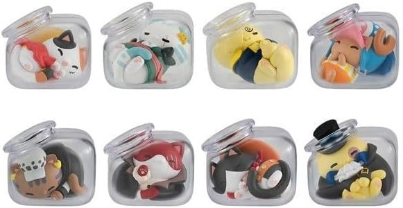 MegaHouse One Piece MEGA CAT Oyasumi Nyan Figure 8 Pack Box Set Japan Official