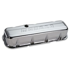 Moroso 68112 Chrome Tall Valve Covers Moroso Logo Steel For Bbc No Baffle