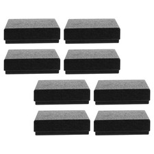 8pcs Pocket Watch Box Watch Display Case Square Cardboard Box Organizer Storage