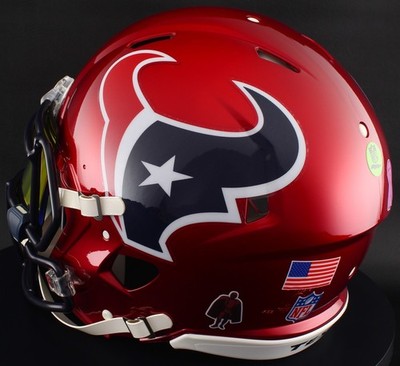 HOUSTON TEXANS NFL Riddell Speed Full Size AUTHENTIC Football Helmet