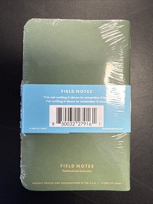 Field Notes Front Page 2-pack of Reporters Notebooks