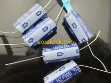 10pcs Nichicon VX 25V 1000UF Axial electrolytic capacitor 12.5X25mm 85  