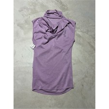 Free people NWT Sleeveless Cowl Neck dress purple MSRP$128 medium