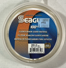 Seaguar 100 Fluorocarbon Leader 20 lb 50yd Spool