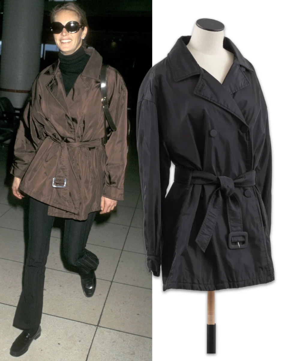 ジャケット・アウター PRADA Archive Nylon Trench Coat 25+ PRADA Trench Coats, Jackets & Nylon Outer Shell Vests for