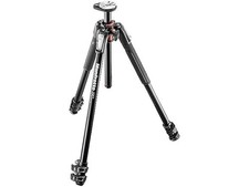 Manfrotto 190XPRO Aluminium 3 Section Tripod with Horizontal Column Black