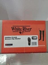 White River Hobbs Creek Hip Waders – Size 10M – New w/ Tags – 3M Thinsulate 200g