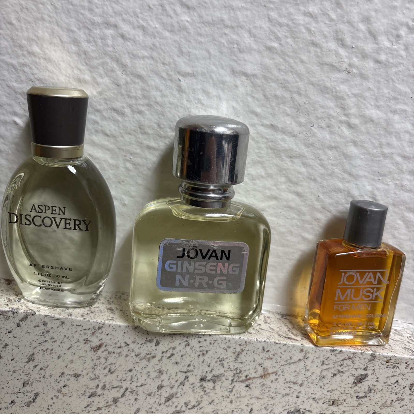 Jovan Ginseng NRG by Coty AFTER SHAVE for Men 1.7 oz 50ml Discontinued NEW Lot 3