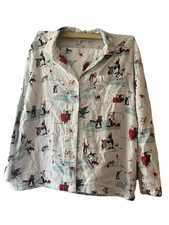 The Company Store Women’s Holiday Flannel Pajama Set