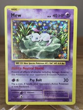 Pokemon Company Mew 53/108 XY Evolutions Holo Rare English 2016 