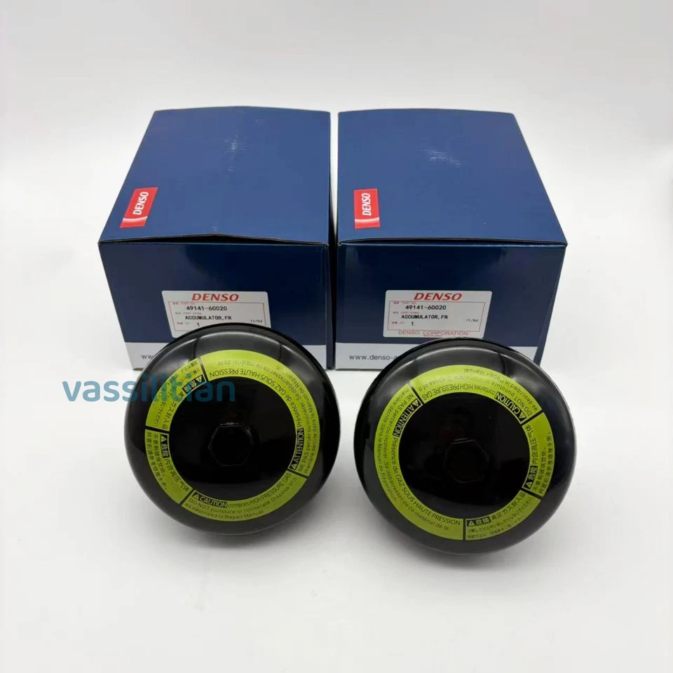 DENSO Toyota Lexus URJ200 4 set Suspension accumulator 49141-60020 49151-60020 Foto 4 de 4