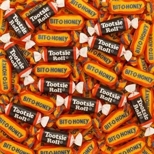 Tootsie Roll Midgees & Bit-O-Honey Candy Mix – 1,2 LB Bulk Bag | Christmas Sale!