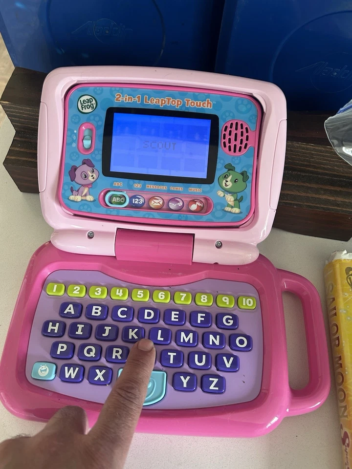 LeapFrog 2-in-1 LeapTop Touch - Pink Electronic Learning Systems - Image 4 of 4