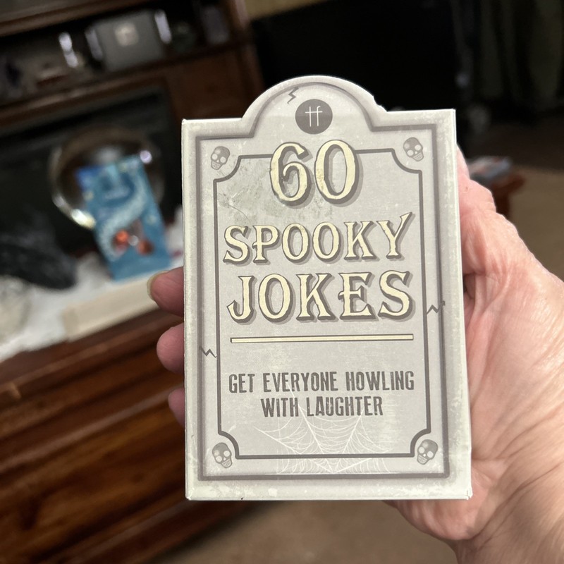 60 spooky jokes By table fun. New In Box.  Terribly Hilarious Jokes.