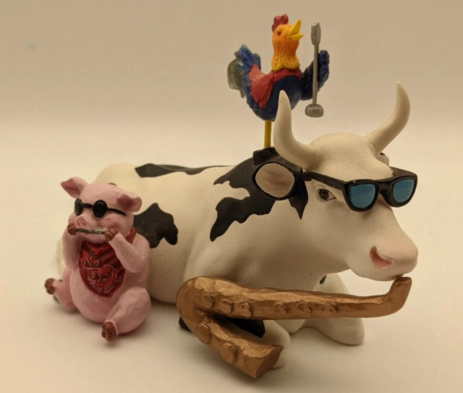 CowParade Collectible Cow Figurines for sale | eBay