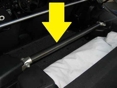 Cusco für Mazda 91-02 RX-7 FD3S Carbon Heckstrebe Tower Bar Typ CB 422 551 A