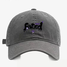 Streetwear Faded Graffiti Washed Casual Alt Fashion Everyday Sun Hat