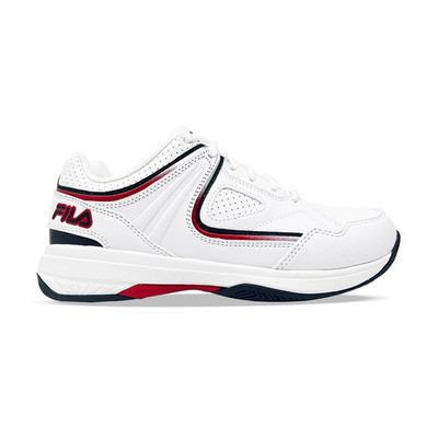 Fila Men s Rovello Evo Sneakers White/Red/Navy Size: 13 (1TM02004-125)