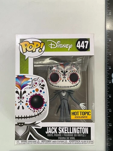 Funko Pop! Disney: Jack Skellington #447 Hot Topic Vinyl Figure -CN H5