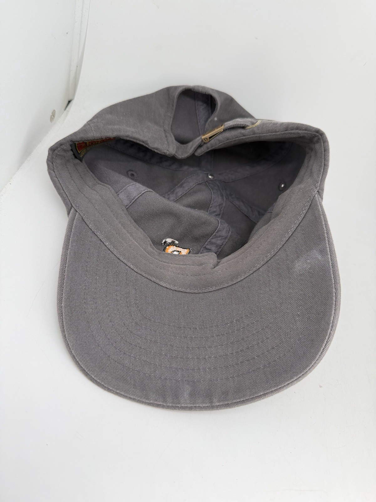 QPR Gray Ball Cap Hat Adjustable - image 4