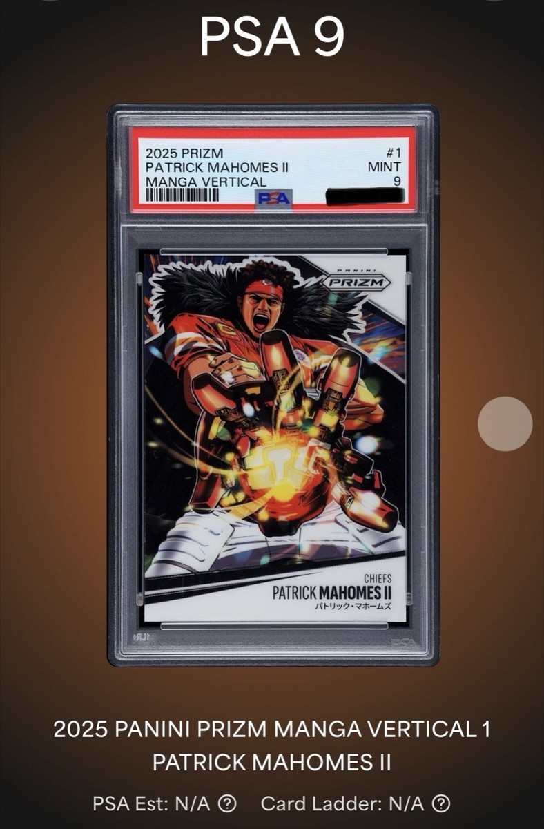 2025 Panini Prizm - Manga Vertical Patrick Mahomes II #1 for sale