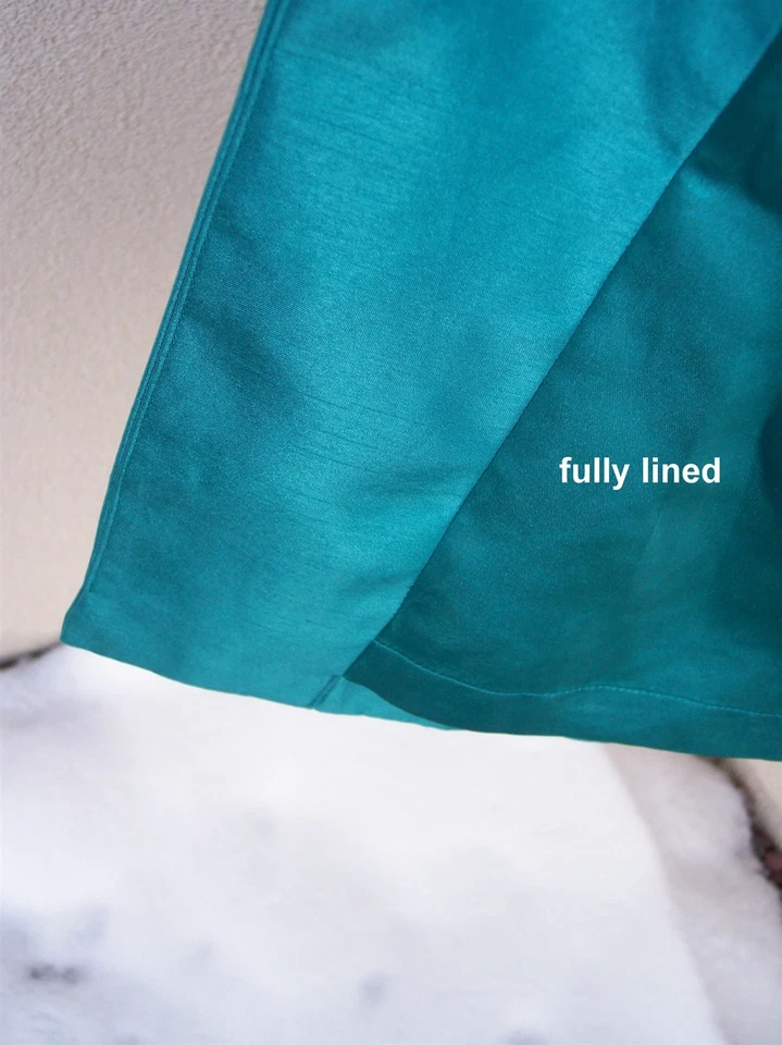 Chico's satin dress jacket coat size 3 XL XMAS HOLIDAY cardigan topper POCKETS - Image 3 of 4