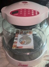 NuWave Pro Infrared Oven 20331 + Extension Ring & Pizza Tray Used Once 