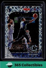 2019 Hoops Premium Stock Seth Curry - Panini Silver Lazer Prizm Mavericks