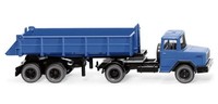 Wiking Lkw Magirus Eckhauber Pritschenkipper-Sz Brilliantbla 067706