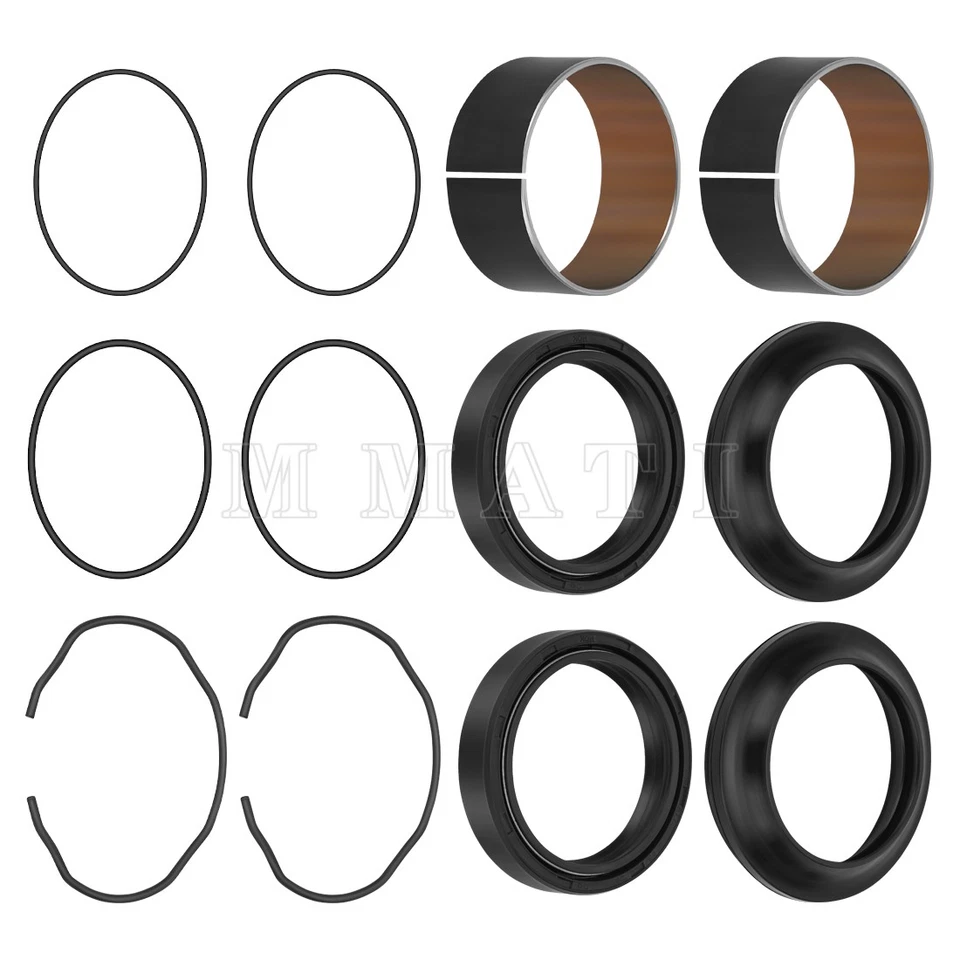 Kit de vedações de óleo poeira bucha amortecedor garfo dianteiro para Suzuki GSXR1000 2009-2024 - Imagem 3 de 4