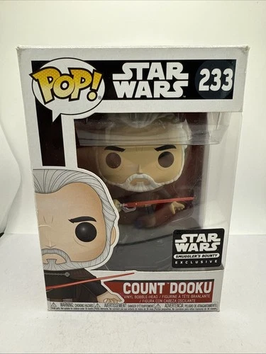 Funko Pop Star Wars Count Dooku 233 Smugglers Bounty Exclusive